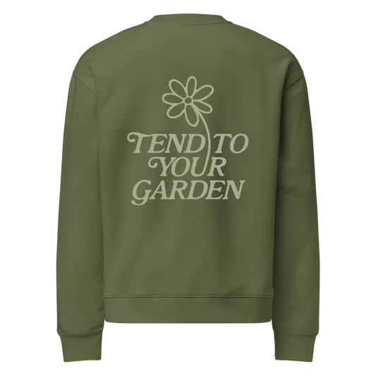 Tend To Your Garden Sweatshirt Green
